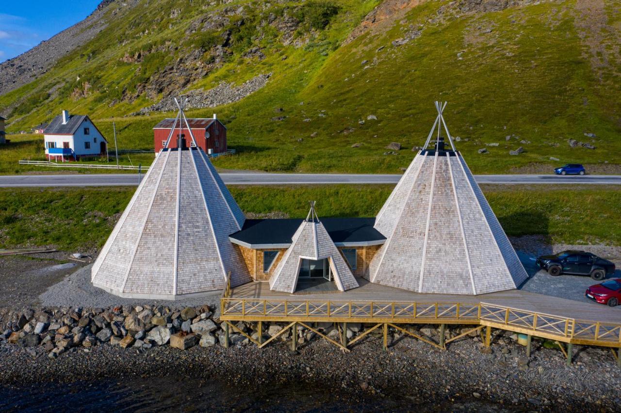 Sarnes Seaside Cabins Honningsvåg Exterior foto
